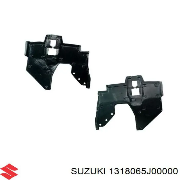 Proteção de motor, de panela (da seção de motor) para Suzuki Grand Vitara (JB)