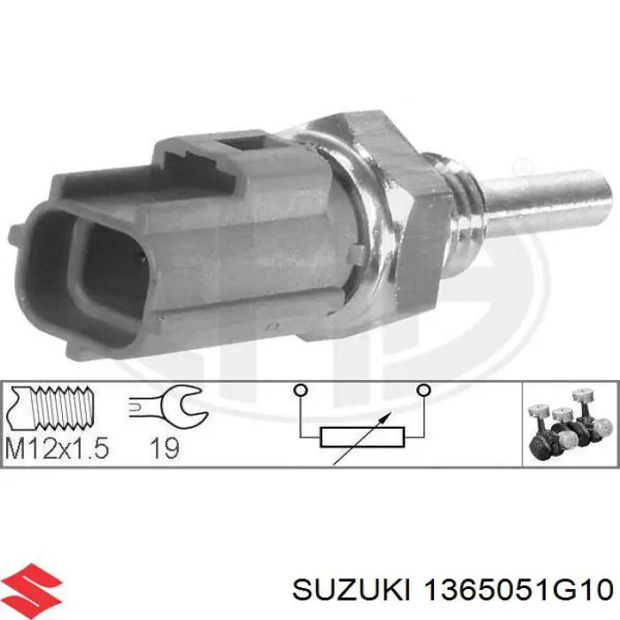 1365051G10 Suzuki датчик температуры охлаждающей жидкости