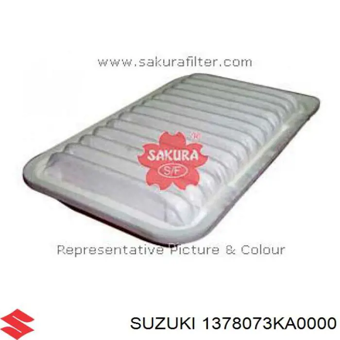 1378073KA0000 Suzuki Воздушный фильтр двигателя
