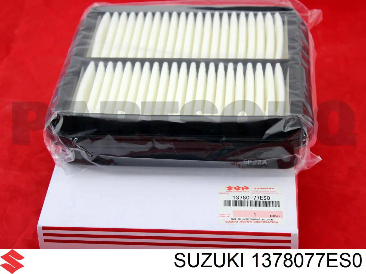 1378077ES0 Suzuki воздушный фильтр