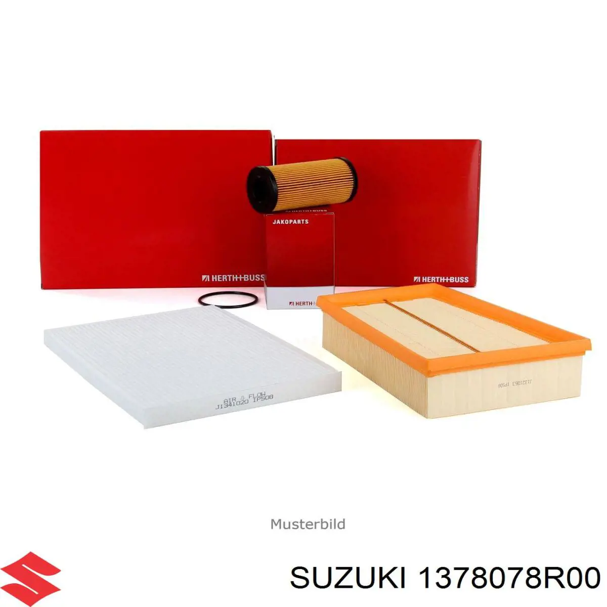 1378078R00 Suzuki воздушный фильтр