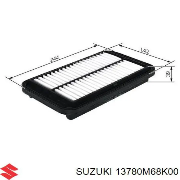 13780M68K00 Suzuki Воздушный фильтр двигателя