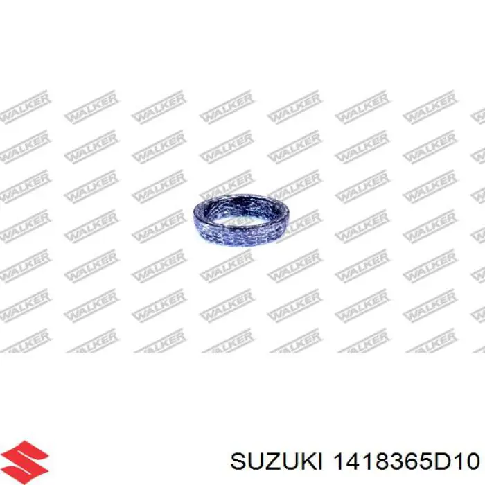 Прокладка глушителя 1418365D10 Suzuki