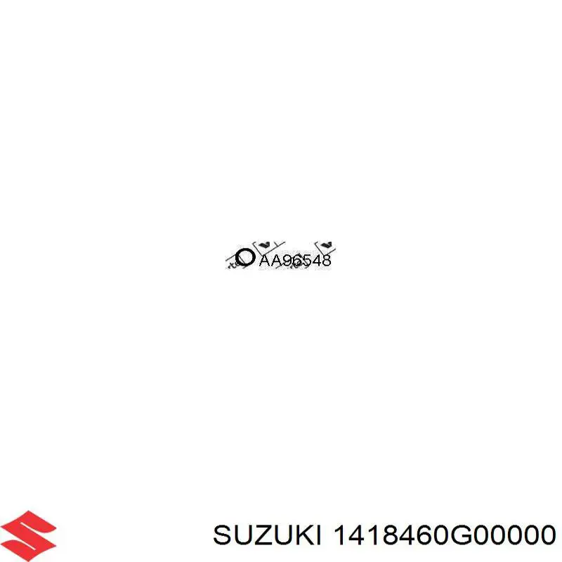 Прокладка глушителя монтажная 1418460G00000 Suzuki