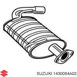 Купить 1430084A02 Suzuki Глушитель задний