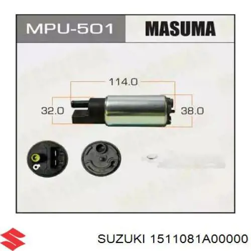  1511081A00000 Suzuki