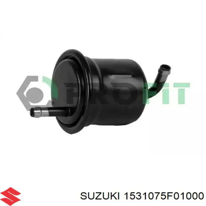 1531075F01000 Suzuki filtro de combustível