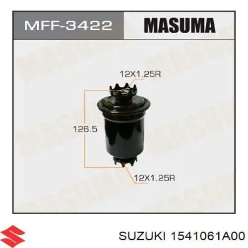 Топливный фильтр 1541061A00 Suzuki
