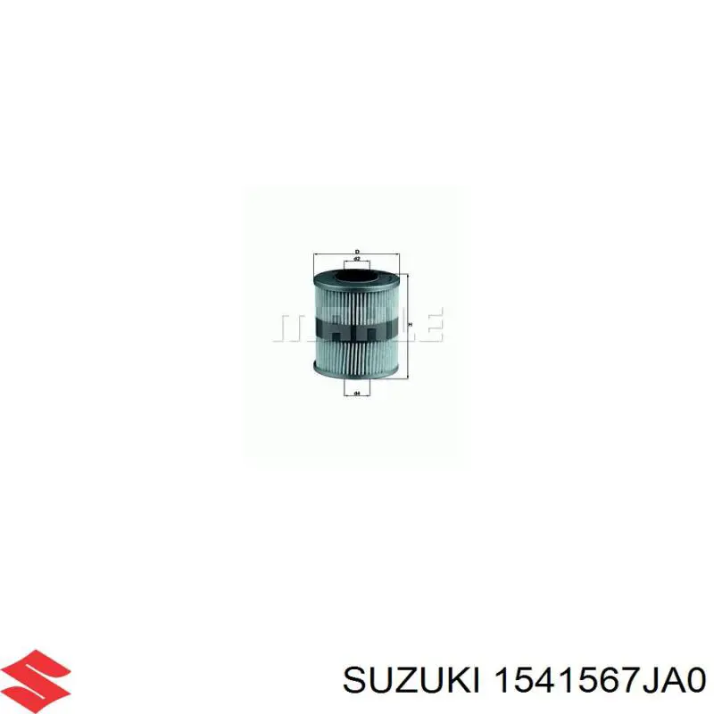 Купить 1541567JA0 Suzuki Фильтр-отстойник топлива грубой очистки