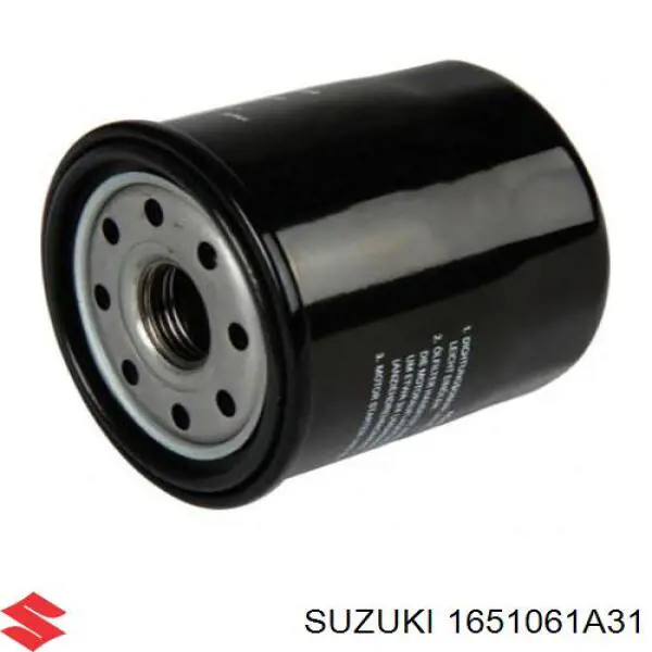 1651061A31 Suzuki filtro de óleo