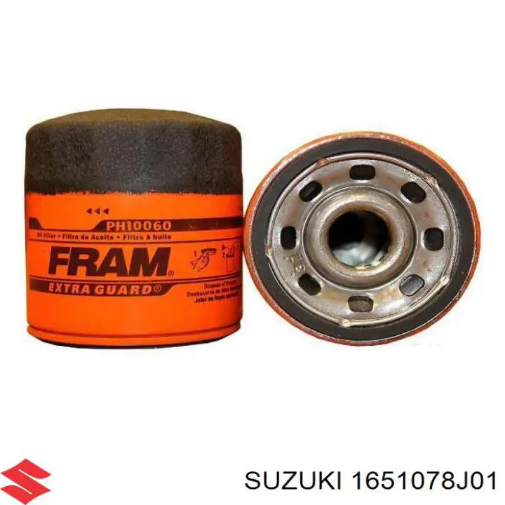 Filtro de óleo Suzuki 1651078J01