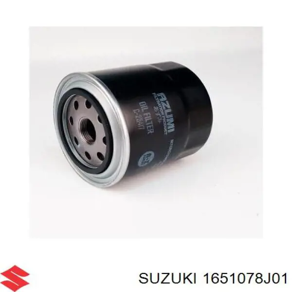 1651078J01 Suzuki Filtro de óleo
