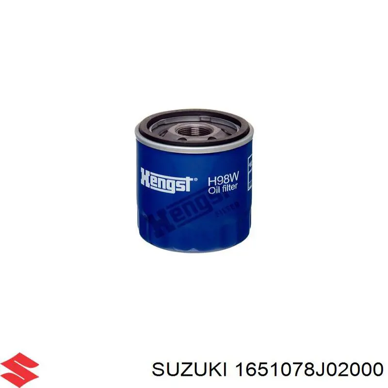 1651078J02000 Suzuki Масляный фильтр двигателя