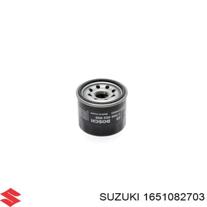 Filtro de aceite 1651082703 Suzuki