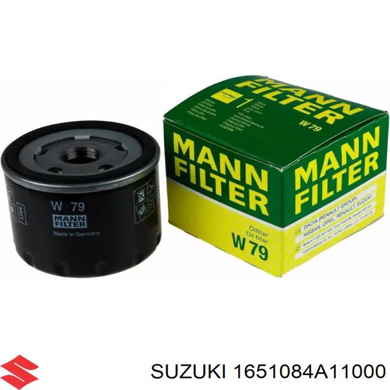1651084A11000 Suzuki масляный фильтр