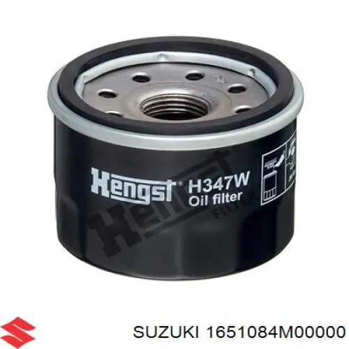 Фильтр масляный Suzuki 1651084M00000