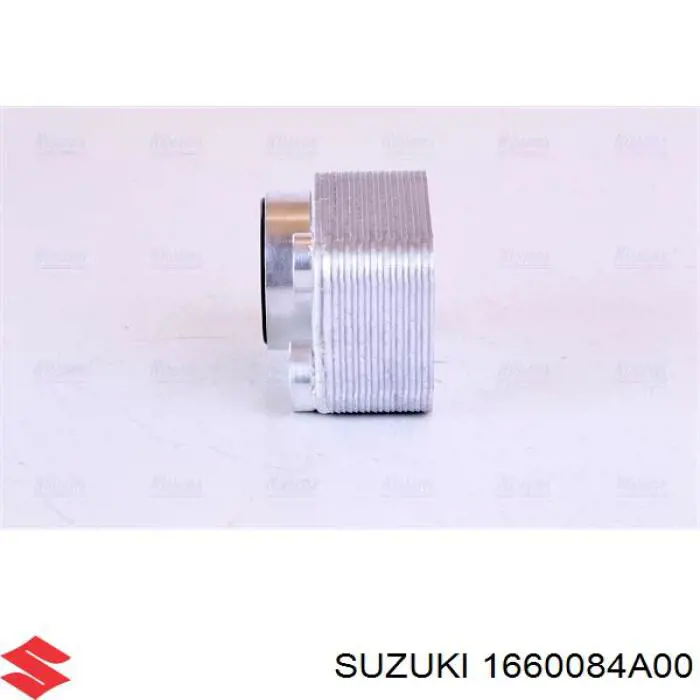 Радиатор масляный (холодильник), под фильтром 1660084A00 Suzuki