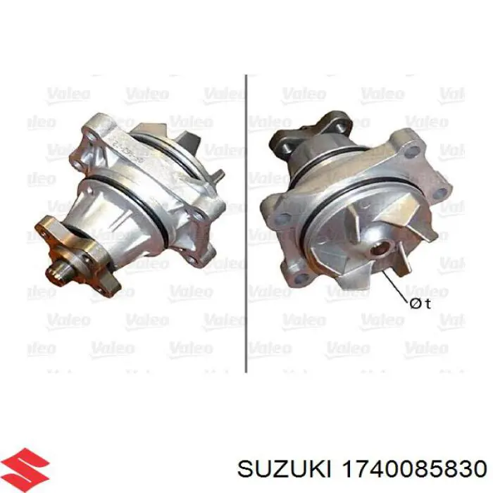 Помпа 1740085830 Suzuki