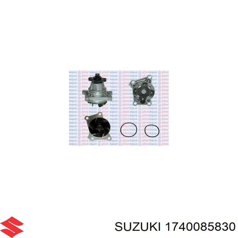 Купить 1740085830 Suzuki Насос охлаждения