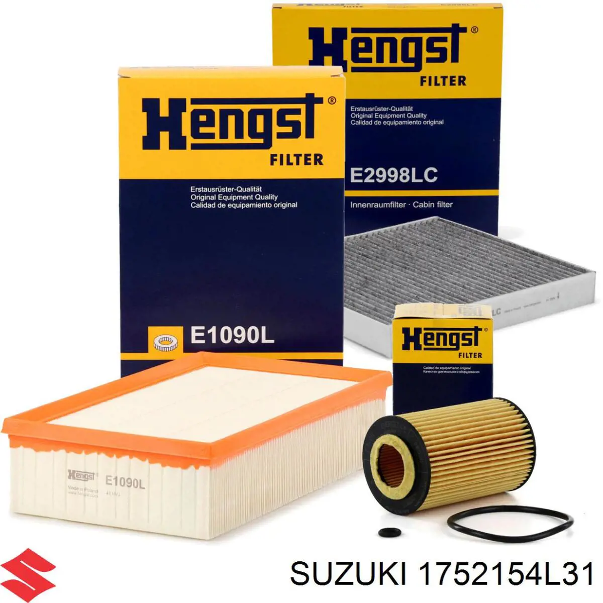 Ремень кондиционера Suzuki 1752154L31