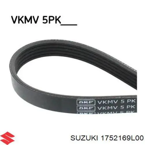 1752169L00 Suzuki Поликлиновый ремень