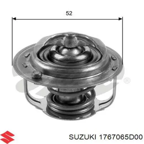 Купить 1767065D00 Suzuki Автомобильный термостат