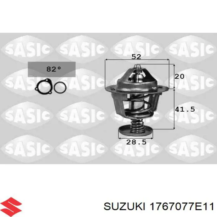 Термостат в корпусе Suzuki 1767077E11 цена, от 12.84 USD