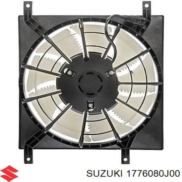 Диффузор радиатора охлаждения на Suzuki SX4 