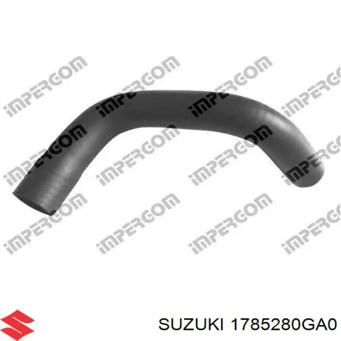 Mangueira (cano derivado) do radiador de esfriamento superior para Suzuki Ignis (FH)