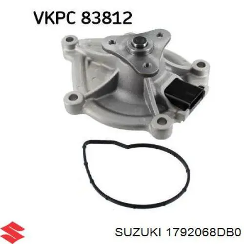 Купить 1792068DB0 Suzuki Крышка/пробка расширительного бачка