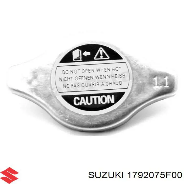 Tapa de radiador 1792075F00 Suzuki