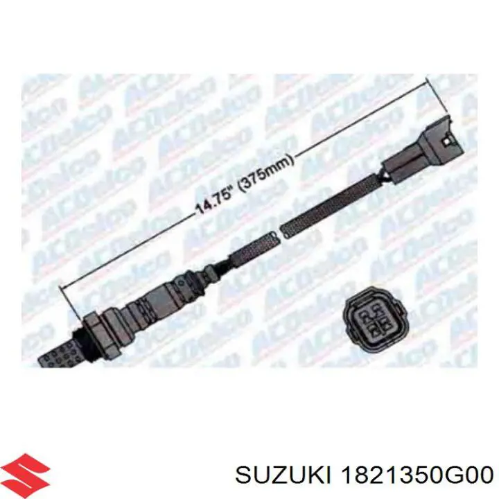 Купить 1821350G00 Suzuki Датчик концентрации кислорода