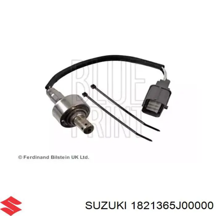 1821365J00000 Suzuki sonda lambda, sensor de oxigênio até o catalisador