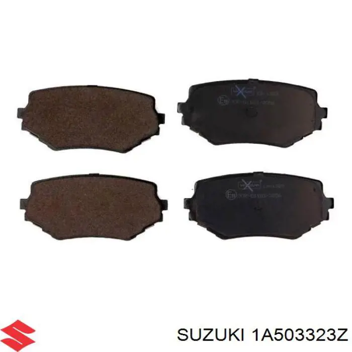 Передние тормозные колодки 1A503323Z Suzuki