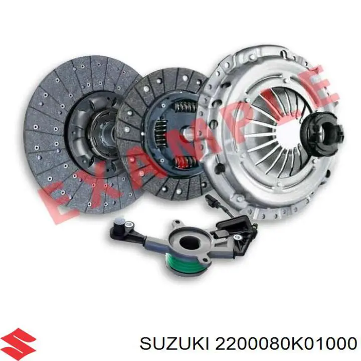 Комплект сцепления SUZUKI 2200080K01000