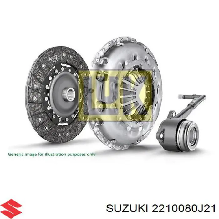 Купить 2210080J21 Suzuki Корзина сцепления