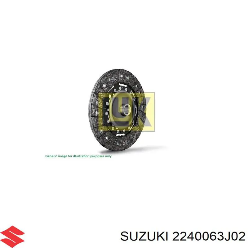 Диск сцепления Suzuki 2240063J02 цена, от 33.59 USD
