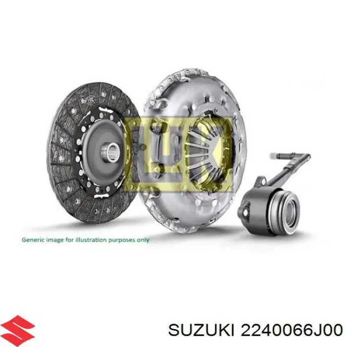 2240066J00 Suzuki диск сцепления