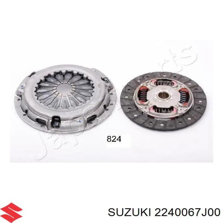 2240067J00 Suzuki диск сцепления