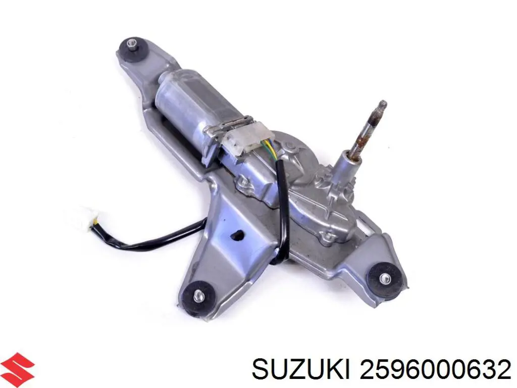 2596000632 Suzuki motor de limpador pára-brisas de vidro traseiro