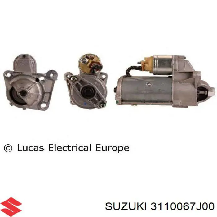 Купить 3110067J00 Suzuki Стартер