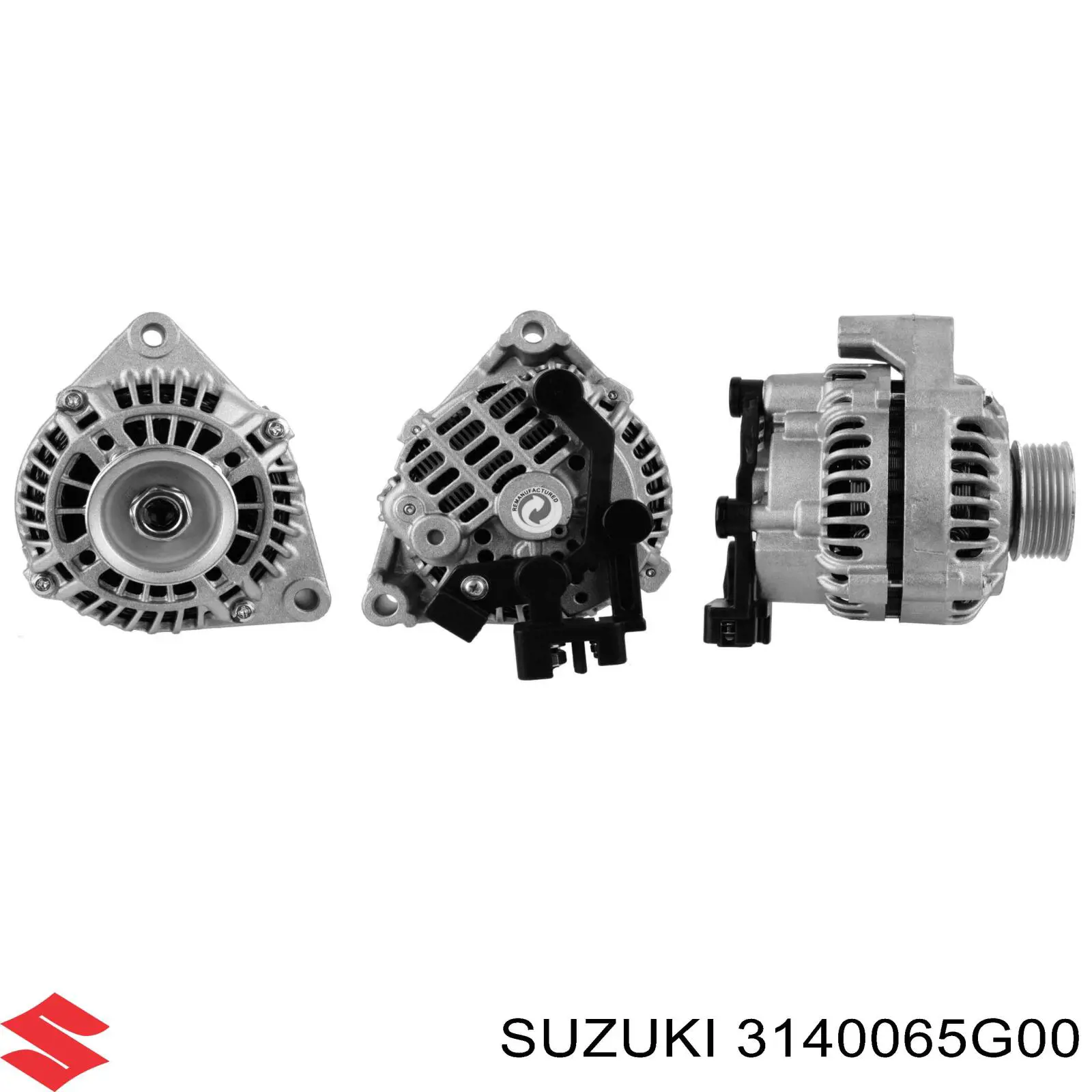 Автомобильный генератор Suzuki 3140065G00 цена, от 162.44 USD