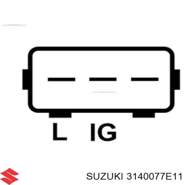 3140077E11 Suzuki генератор