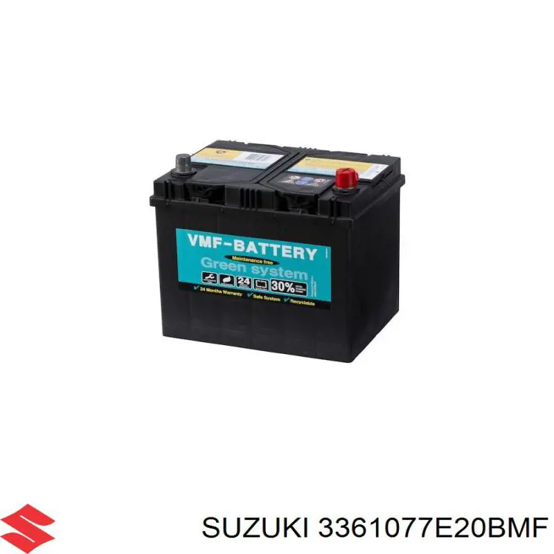 Купить Аккумулятор Suzuki 60 А/ч (3361077E20BMF)