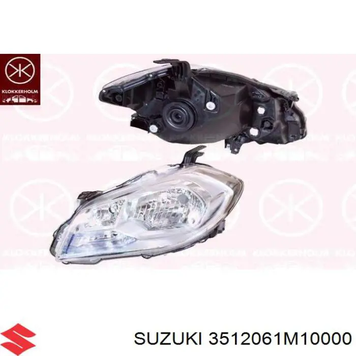 35120-61M10-000 Suzuki luz direita