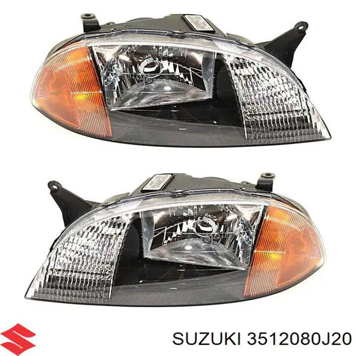 Luz direita para Suzuki SX4 
