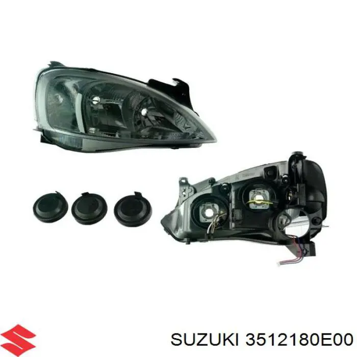 Фара правая 3512180E00 Suzuki