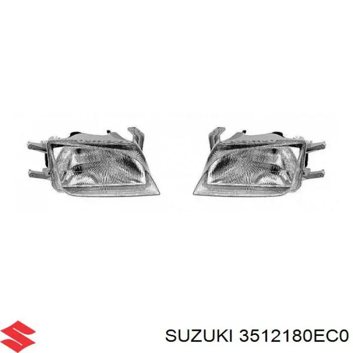 Фара правая 3512180EC0 Suzuki