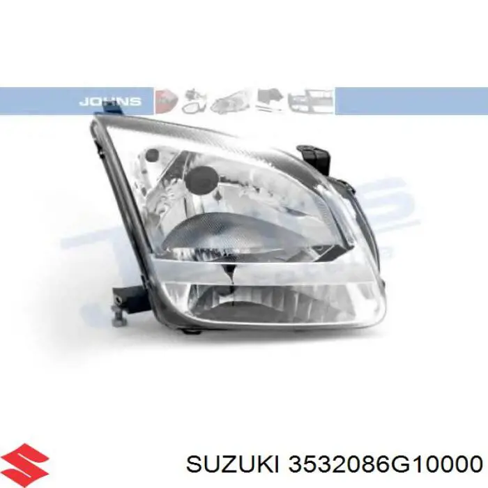 Фара левая Suzuki 3532086G10000 цена, от 56.13 USD
