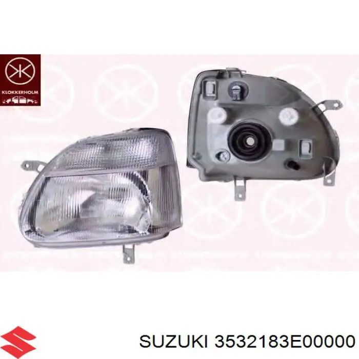 Фара левая 3532183E00000 Suzuki